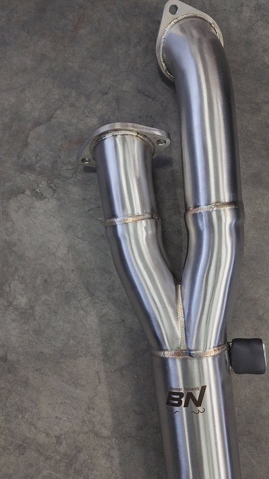 BN G80 M3 G82 M4 High Flow Single Midpipe