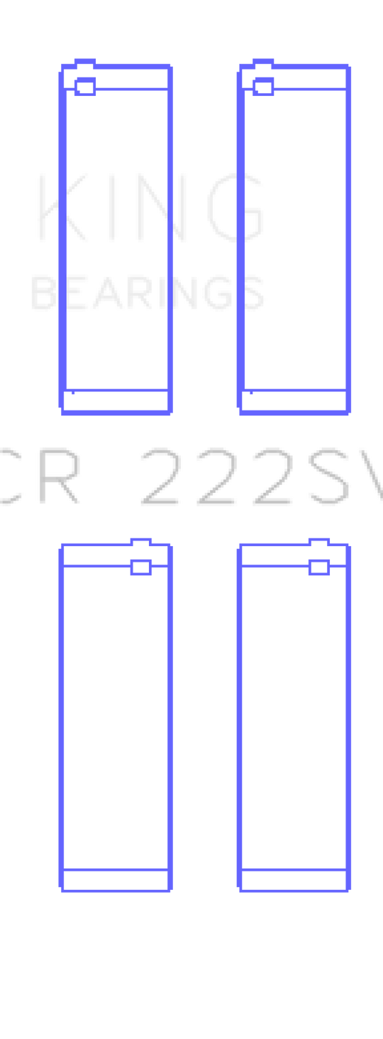 King Engine Bearings BMW N55B30A Rod Bearings - Size STD (2 Pair)