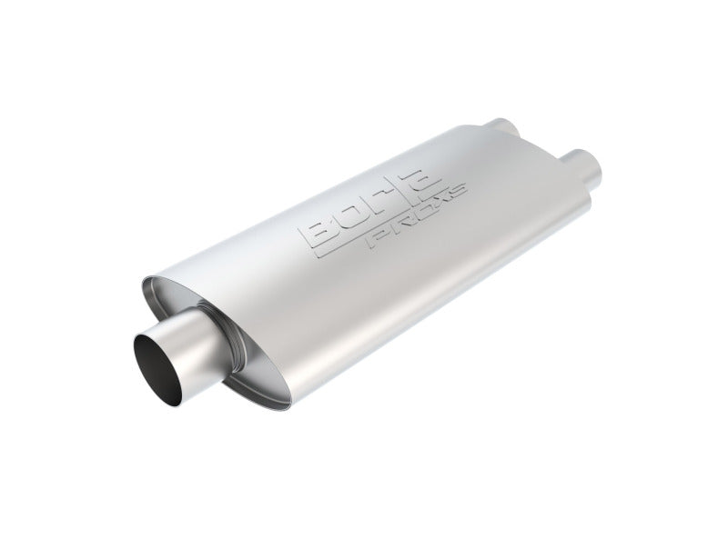 Borla 2.50in Dual In/Out 19in x 9.5in x 4in PRO-XS Muffler