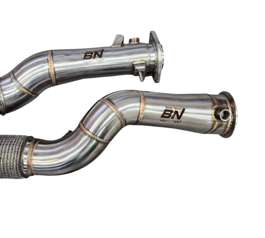 BN 3inch S58 Catless Downpipes M2 M3 M4 X3m