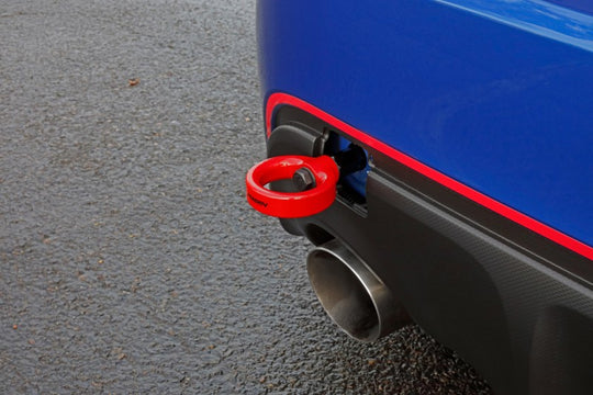 PERRIN 13-20 & 2022 Subaru BRZ / 13-16 Scion FRS / 17-20 Toyota 86 Tow Hook Kit (Rear) - Red