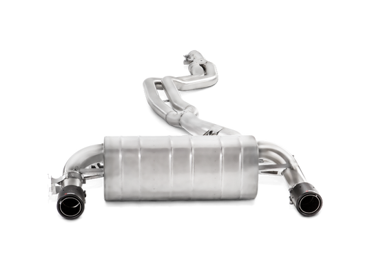 Akrapovic 16-17 BMW 340i (F30 F31) Evolution Line Cat Back (SS) w/ Carbon Tips (Req. Link Pipe)