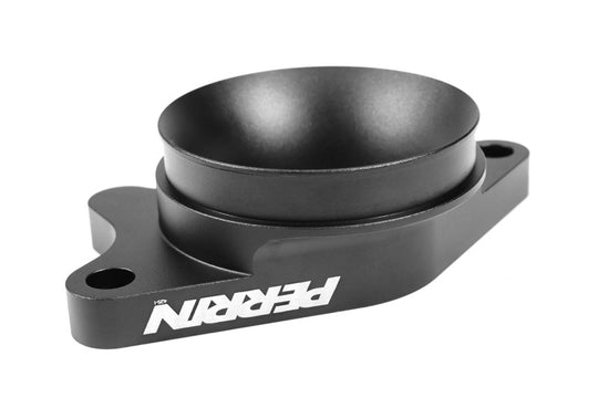 PERRIN 22-24 Subaru WRX / 20-25 LGT & OBXT Turbo Inlet Hose w/Turbo Adapter Flange (Long) - Red