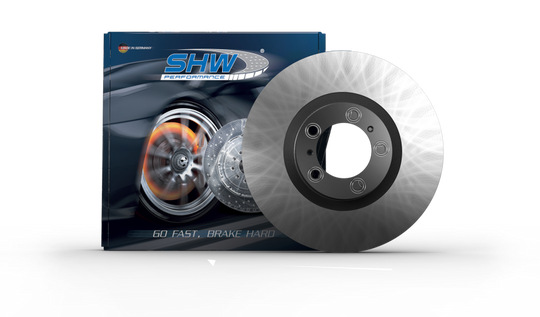 SHW 01-06 BMW M3 3.2L Left Front Smooth Monobloc Brake Rotor (34112229529)