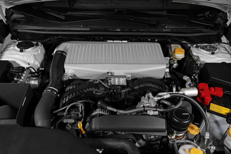 PERRIN 22-23 Subaru WRX Top Mount Intercooler (TMIC) - Silver