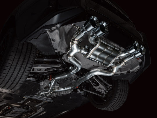 AWE Tuning 23-24 BMW G87 M2 SwitchPath Edition Exhaust - Chrome Silver Tips
