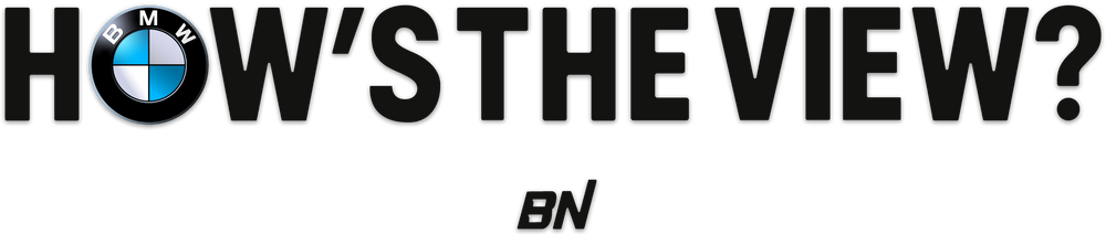 How's The View BN BMW Transfer Sticker
