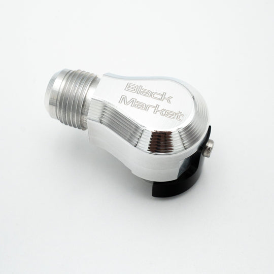 BMR 19MM Male To 10AN Male 90 Degree Valve Cover BMW PCV fittings