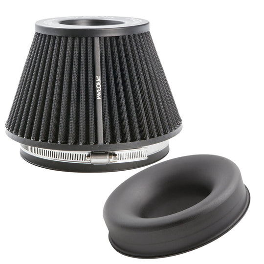 Ramair - PRORAM Medium Cone Air Filter with 90mm OR 102mm OD Neck Velocity Stack