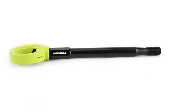 PERRIN 08-14 Subaru WRX/STI Tow Hook Kit (Front) - Neon Yellow