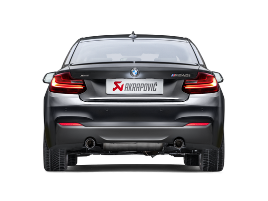 Akrapovic 16-17 BMW M240i (F22 F23) Evolution Line Cat Back (SS) w/ Carbon Tips (Req. Link Pipe)