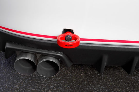 PERRIN 15-19 Subaru WRX/STI Tow Hook Kit (Rear) - Red