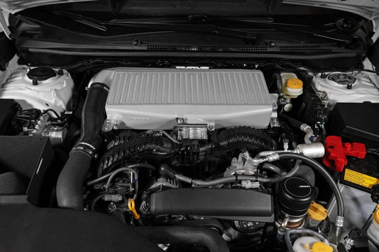 PERRIN 22-23 Subaru WRX Top Mount Intercooler (TMIC) - Silver