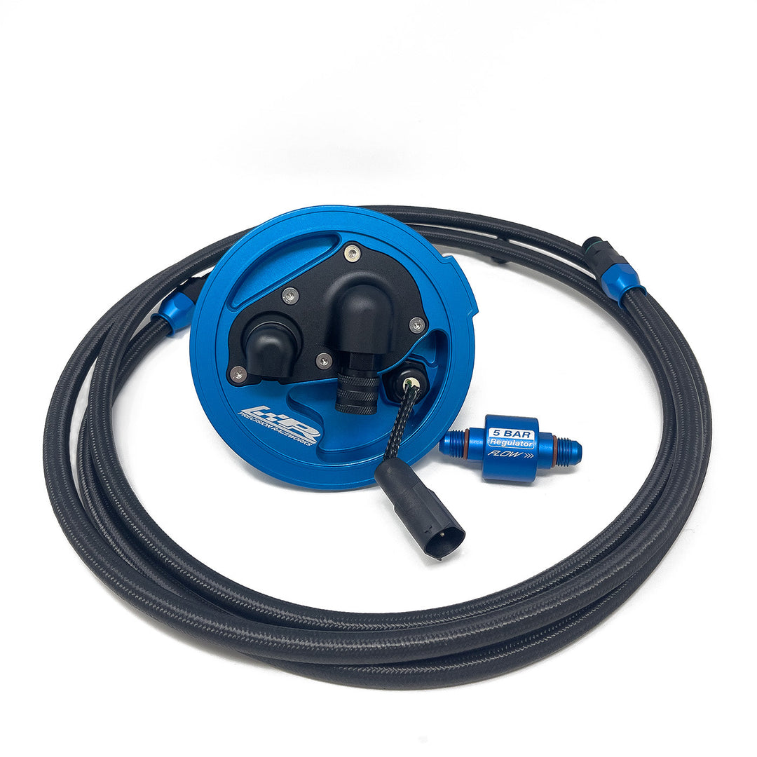 E9x / E8x In-Tank Fuel Filter &amp; Regulator (V2) with Lines &amp; 5-Bar Regulator 