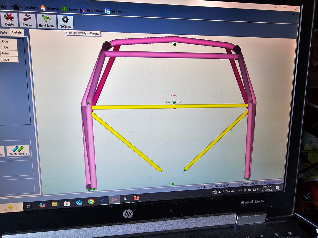 BN Weld-It-Yourself F30/F80 Roll Cage Kit (up to 8.50 cert) 340i 335i 328i m3