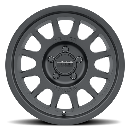 Method MR703 17x7.5 +50mm Offset 5x160 65mm CB Matte Black Wheel