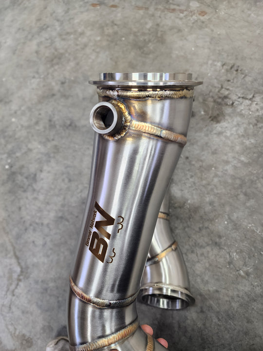 BN 3inch S58 Catless Downpipes M2 M3 M4 X3m