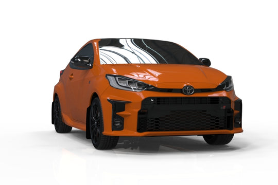 Rally Armor 20-25 Toyota GR Yaris Black Mud Flap w/Grey Logo