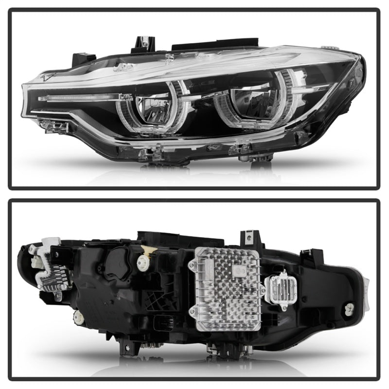 Bf3 Leds Spyder BMW F30 3 Series 4Dr LED Projector Headlights Chrome PRO-JH-BF3 ...