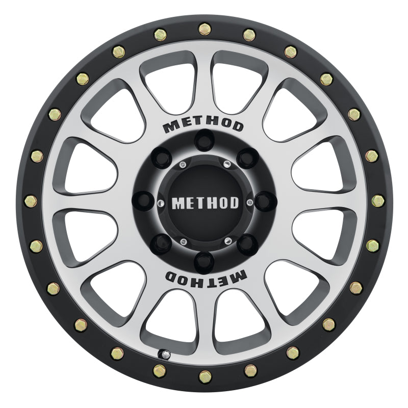 Method MR305 NV 18x9 +18mm Offset 8x170 130.81mm CB Machined/Black Street Loc Wheel