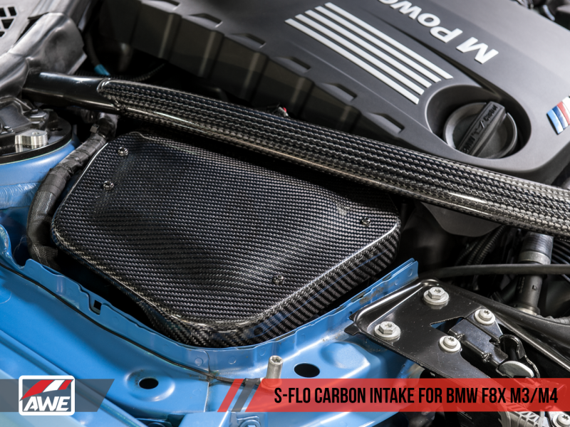 AWE Tuning BMW F8x M3/M4 S-FLO Carbon Intake
