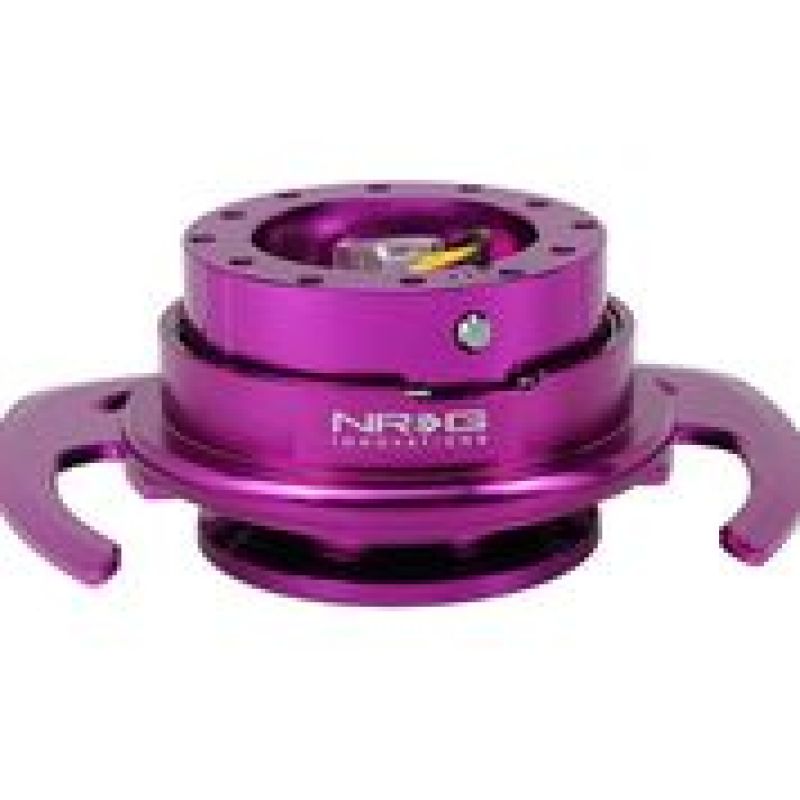 NRG Quick Release Kit Gen 4.0 - Purple Body / Purple Ring w/ Handles