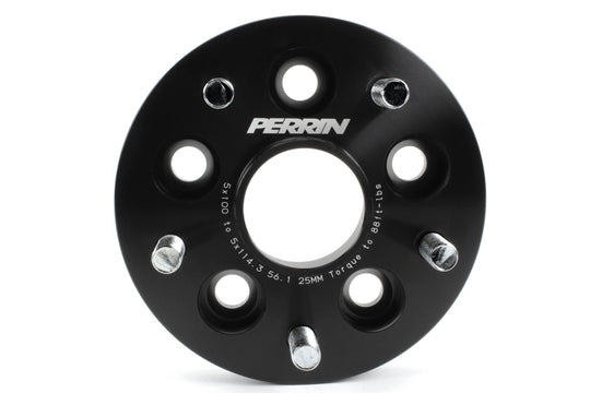 PERRIN Subaru/Toyota/Scion 25mm Wheel Adapter (Bolt-On Type) 5x100 to 5x114.3 w/56mm Hub - Pair