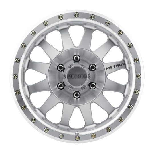 Method MR304 Double Standard 17x8.5 0mm Offset 6x5.5 108mm CB Machined/Clear Coat Wheel