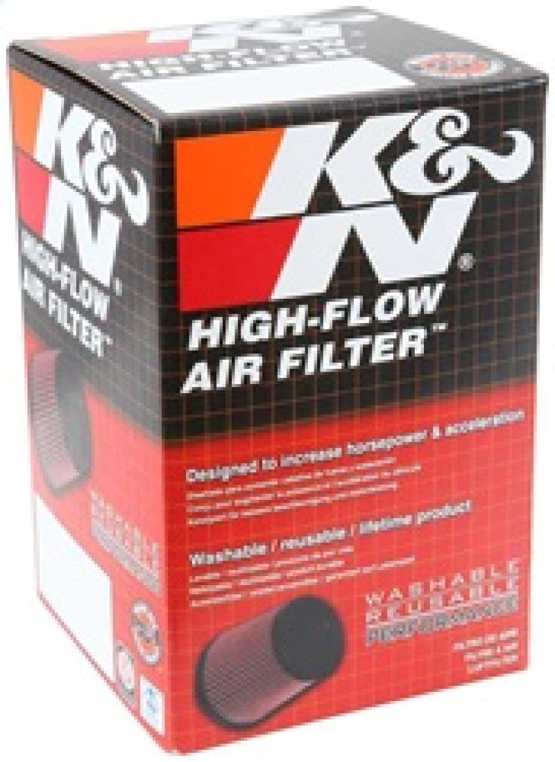 K&N Filter Universal Rubber Filter 2-9/16in Flange, 4-1/2in OD-B, 4-5/16in OD-T, 5 inch Height