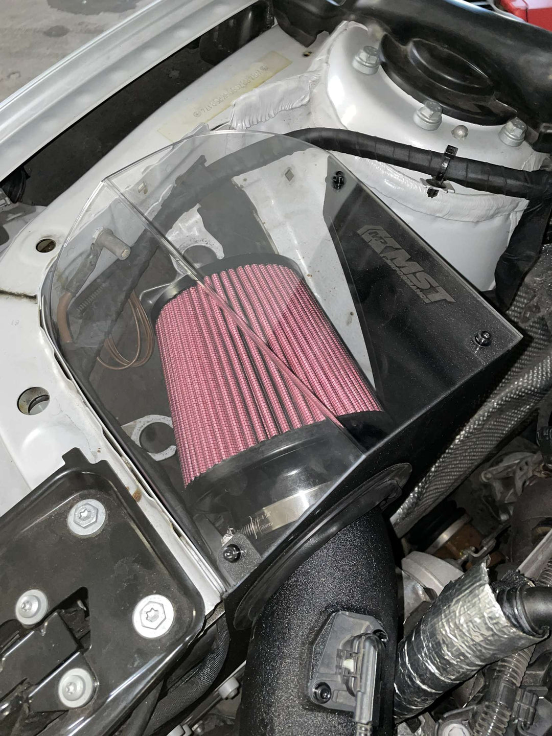 MST B58 Cold Air Intake With Clear Lid
