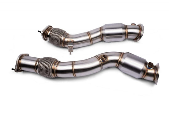 VRSF Stainless Steel Race Downpipes for 2019 – 2022 BMW X3M & X4M S58 F97 F98