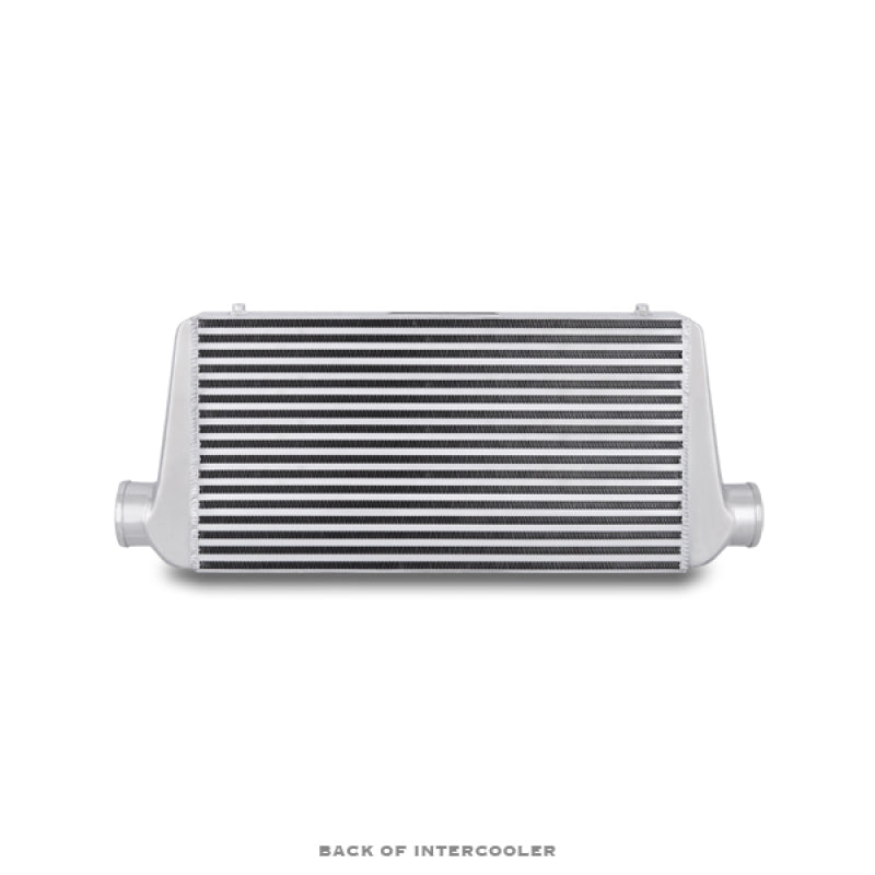 Mishimoto Universal Silver R Line Intercooler Overall Size: 31x12x4 Core Size: 24x12x4 Inlet / Outle