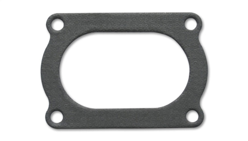 Vibrant 4 Bolt Flange Gasket for 3.5in O.D. Oval tubing (Matches 