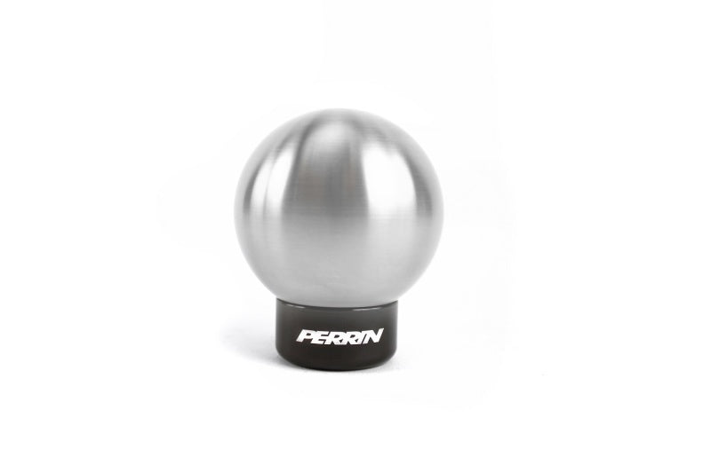 Perrin 13-20 & 2022 BRZ / 2022 Toyota GR86 Automatic Brushed Ball 2.0in SS Shift Knob