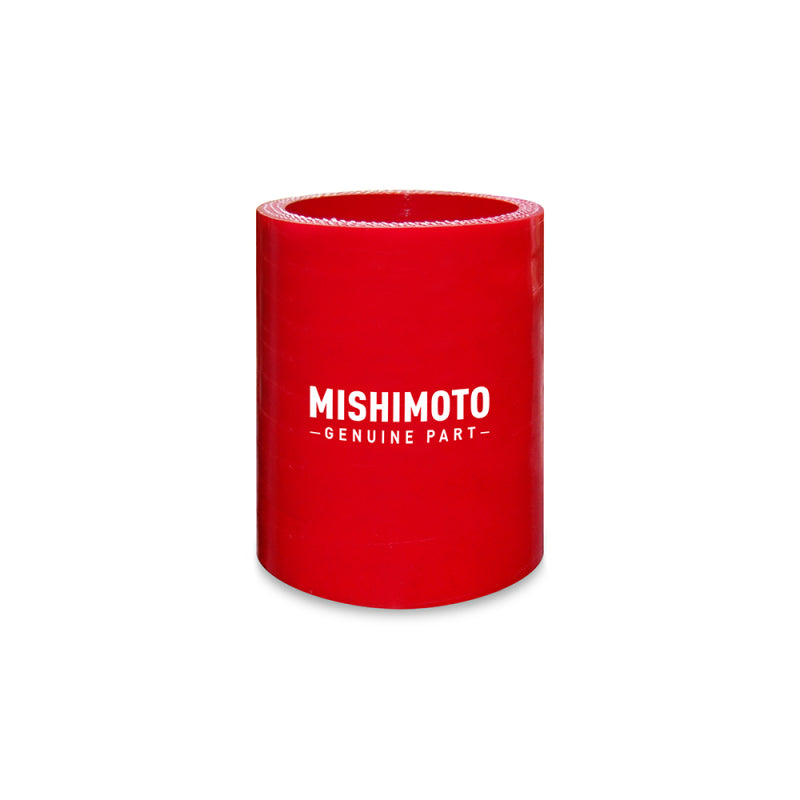 Mishimoto 3.5 Inch Straight Coupler - Red
