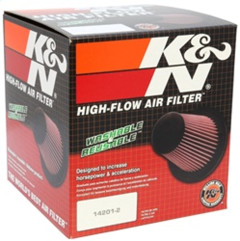 K&amp;N Universal Air Filter - Round Straight 4in Flange ID x 7in OD x 6in Height