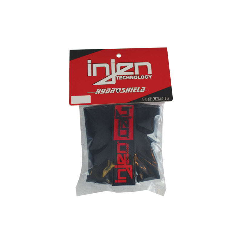 Injen Black Water Repellant Pre-Filter Fits X-1046 6-1/2in Base / 6in Tall / 5-1/4in Top