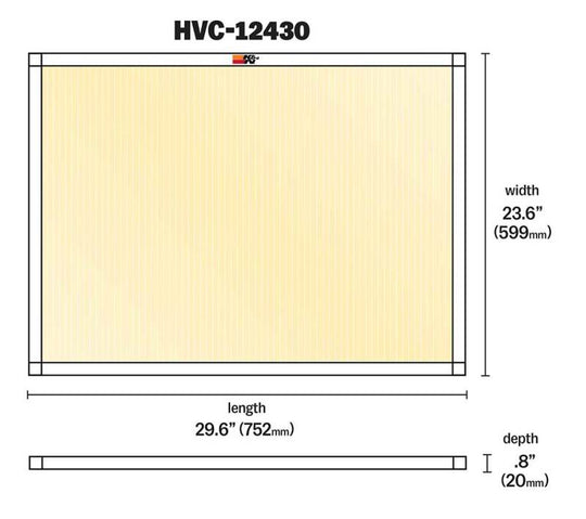 K&amp;N HVAC Filter - 24 x 30 x 1