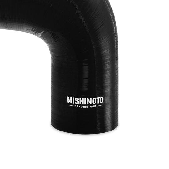 Mishimoto Silicone Reducer Coupler 90 Degree 2.75in to 3in - Black