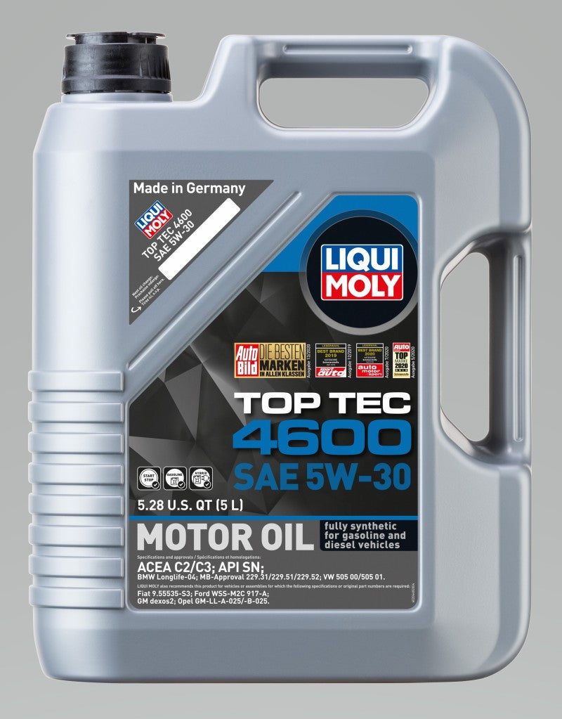 MOLY 5L Top Tec 4600 Motor Oil SAE 5W30 – BimmerNetwork