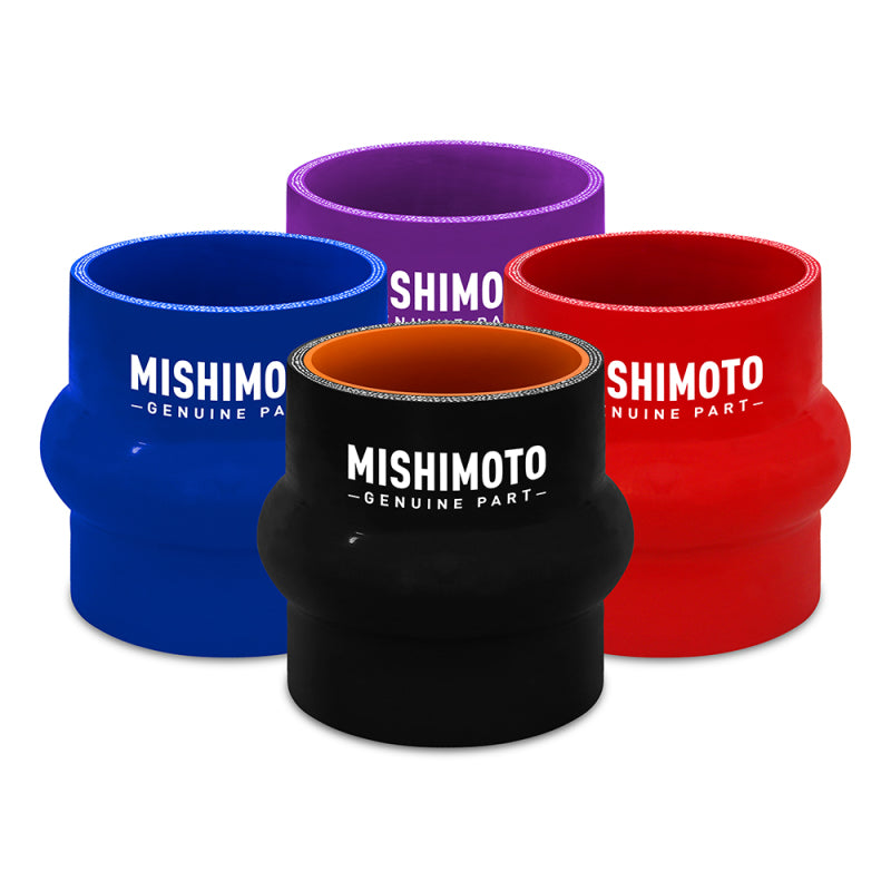 Mishimoto 2.5in Black Hump Hose Coupler