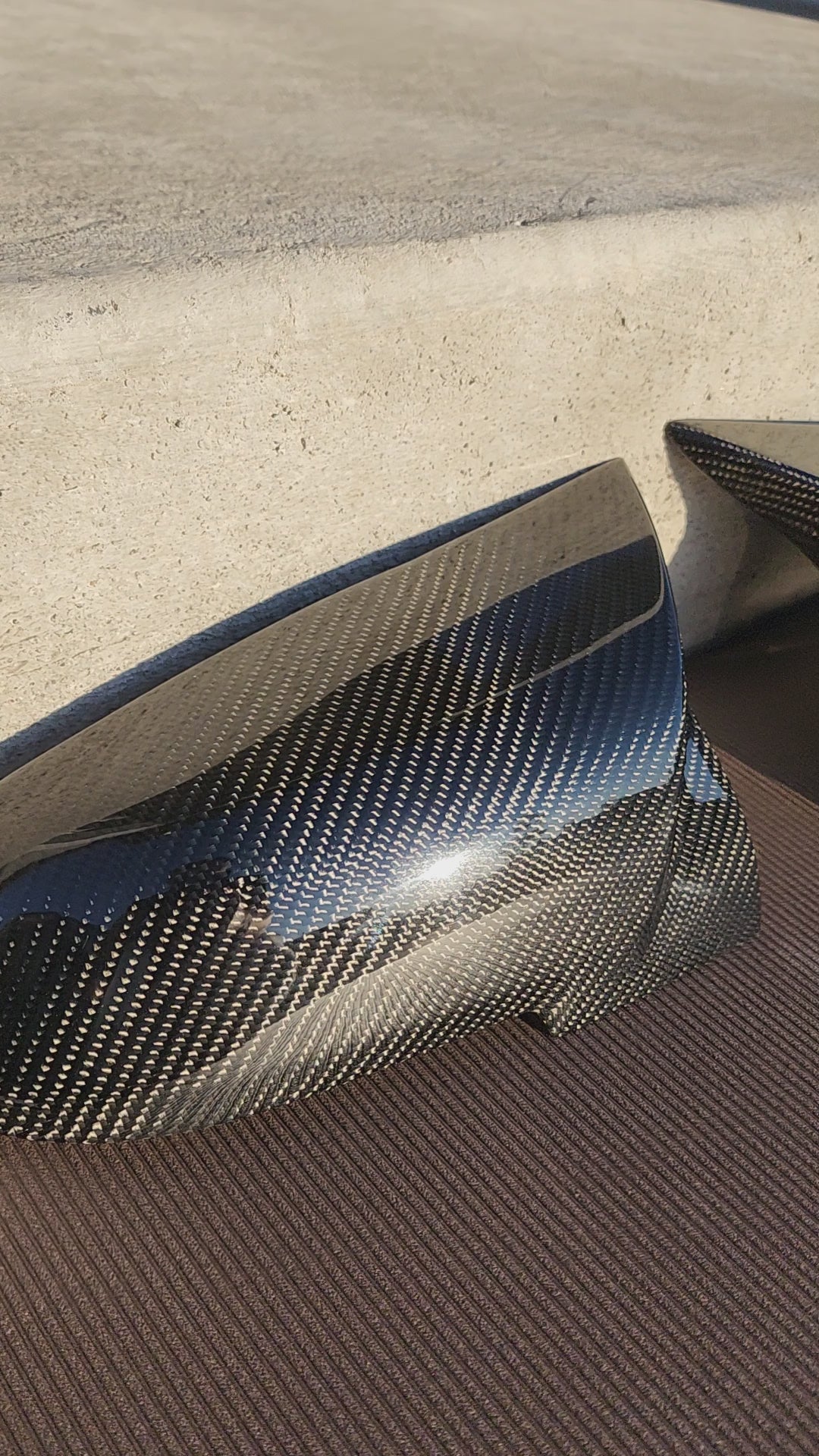 BN Aero F Series M Style Carbon Fiber Mirror Caps