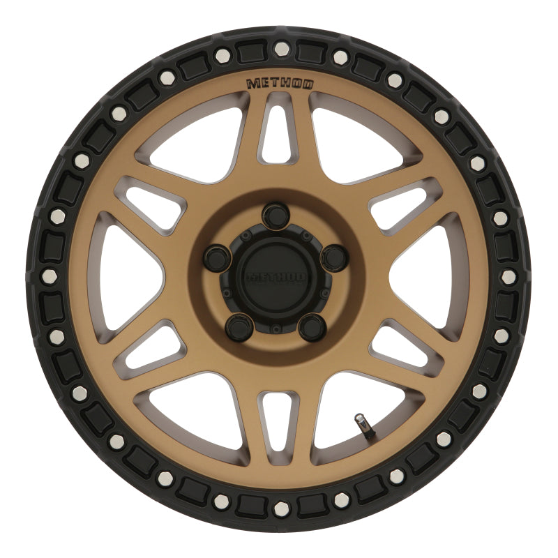 Method MR312 17x9 -12mm Offset 5x5 71.5mm CB Method Bronze/Black Street Loc Wheel