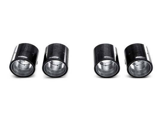 Akrapovic 07-13 BMW M3 (E90/E92/E93) Tail Pipe Set (Carbon)