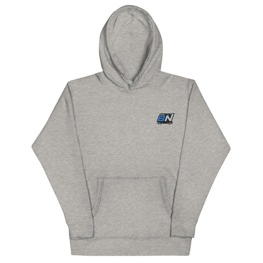 BN Merch Unisex Hoodie With Back Print