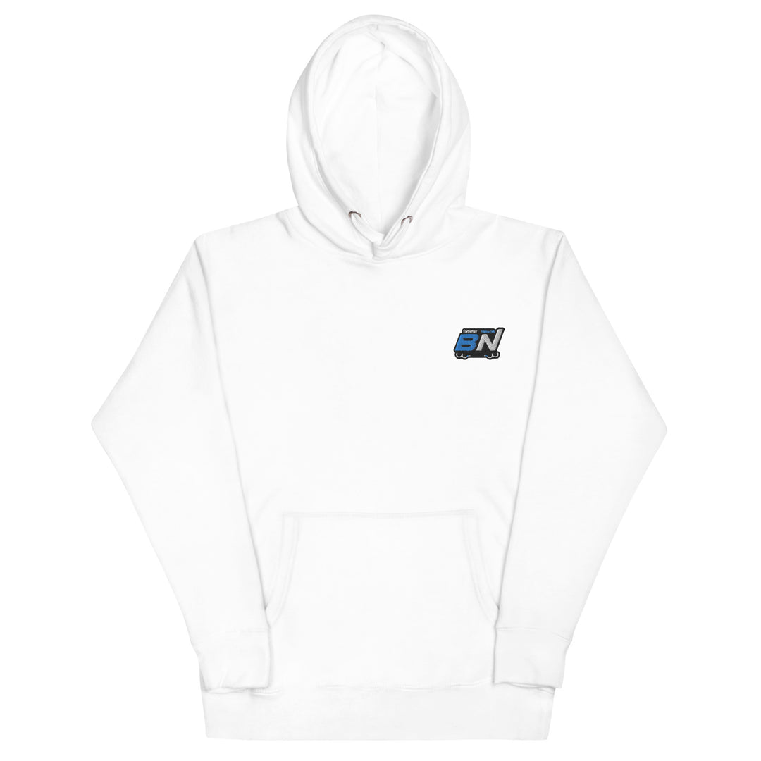 BN Merch Unisex Hoodie With Back Print