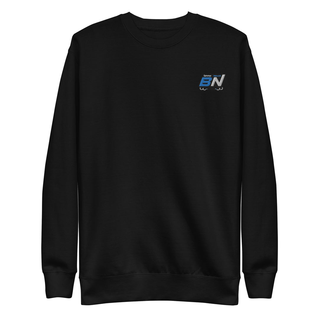 BN Merch BimmerNetwork Embroidered Unisex Premium Sweatshirt