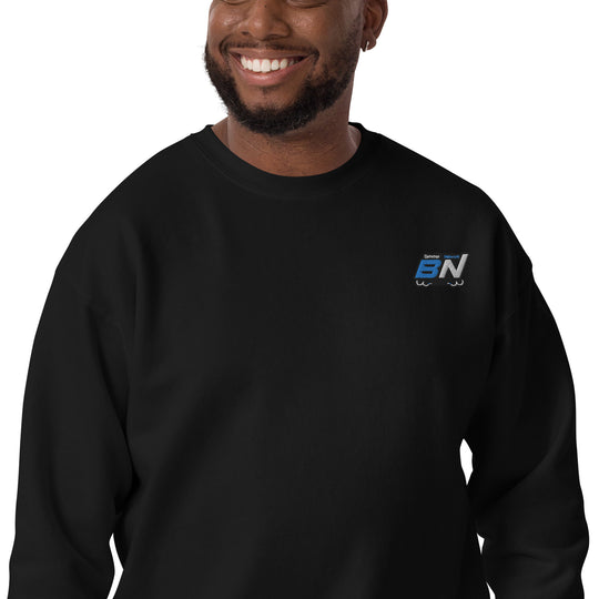 BN Merch BimmerNetwork Embroidered Unisex Premium Sweatshirt