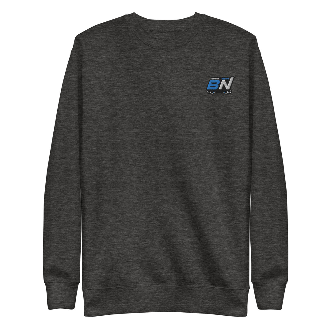 BN Merch BimmerNetwork Embroidered Unisex Premium Sweatshirt