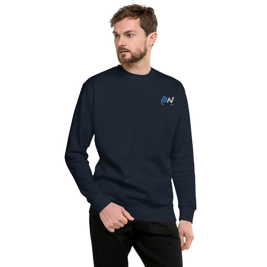 BN Merch BimmerNetwork Embroidered Unisex Premium Sweatshirt